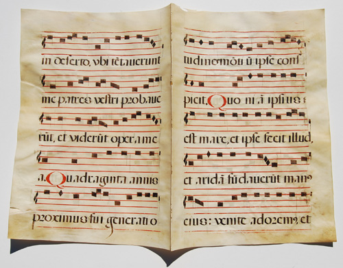 Missale Festivum original parchment from 1649